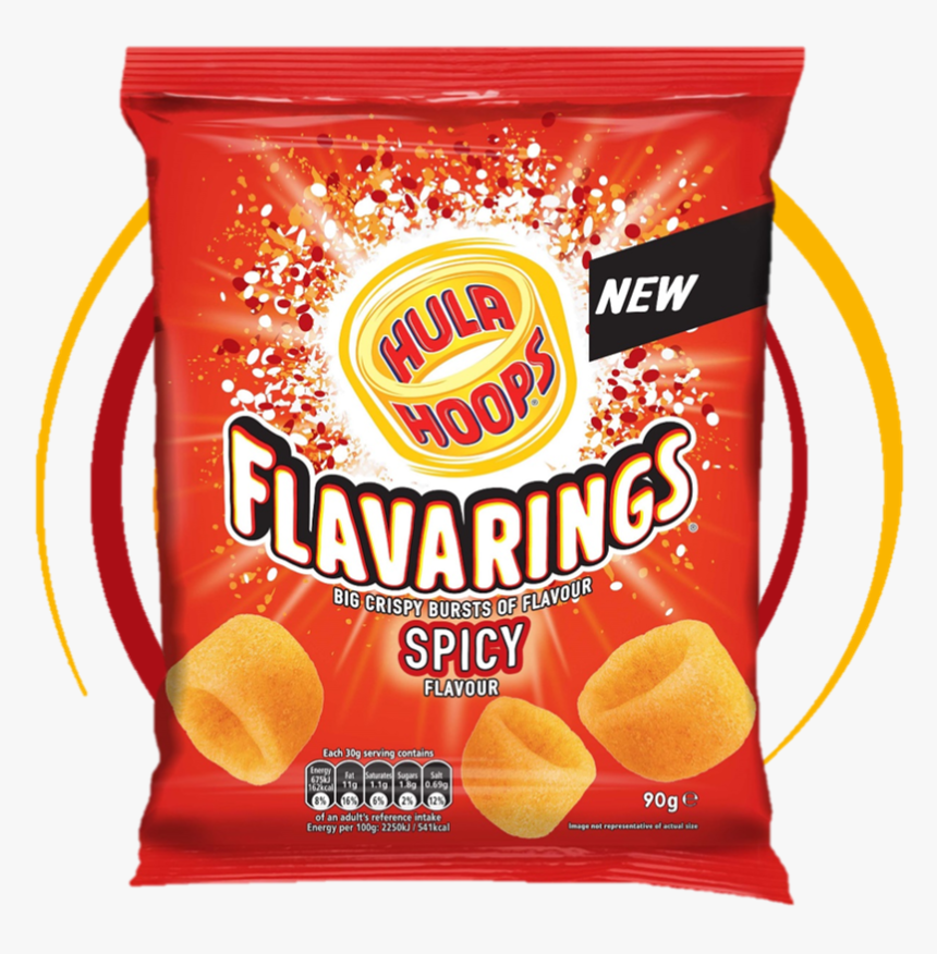 Hula Hoop Crisps New - Flavarings Hula Hoops Advert, HD Png Download, Free Download