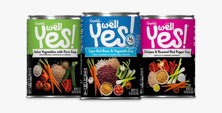 Well Yes Vegan Soup Product Line-up - Vegan Well Yes Vegetable Soup Low Sodium, HD Png Download, Free Download