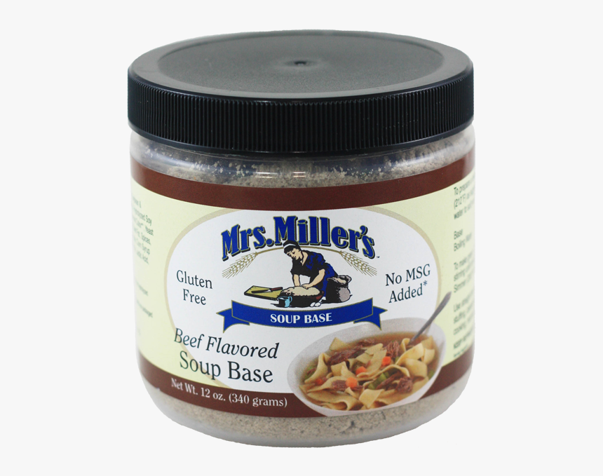 Beef Soup Base - Mrs. Miller's, HD Png Download, Free Download