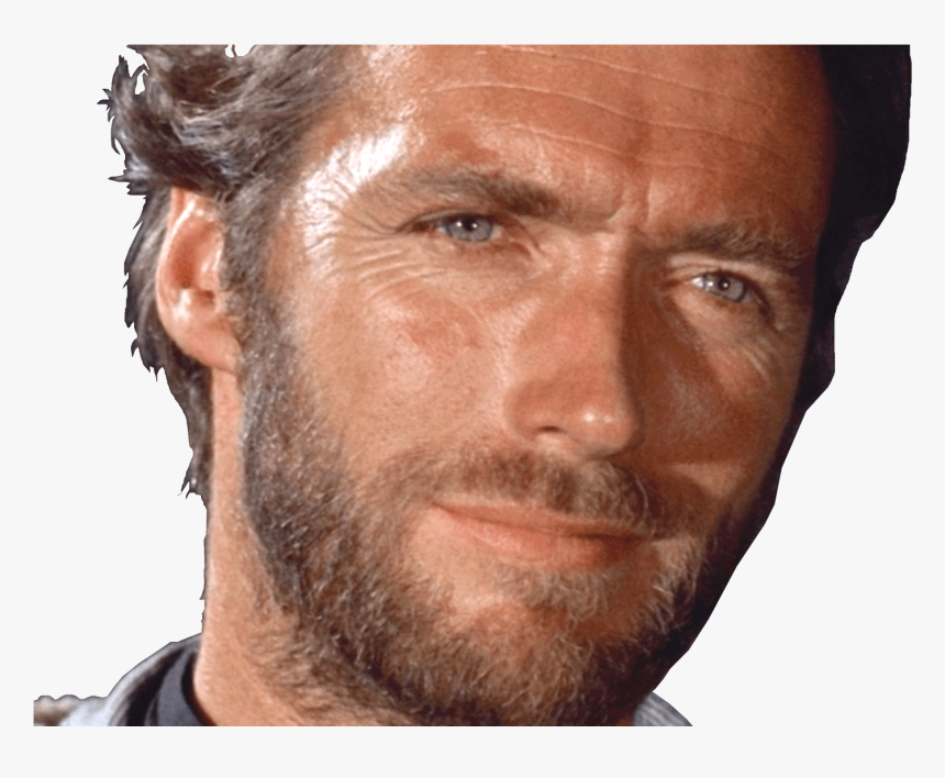 Sticker Clint Eastwood Regard Sourire Content Amuse - Clint Eastwood Sourire Png, Transparent Png, Free Download