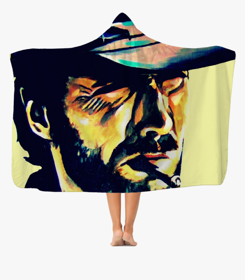 Clint Eastwood Classic Adult Hooded Blanket"
 Class=, HD Png Download, Free Download