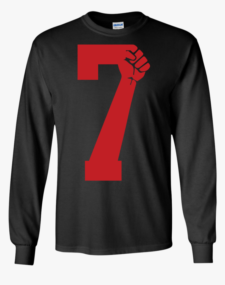 7 Colin Kaepernick I"m With Kap Long T Shirt - Hoodie, HD Png Download, Free Download
