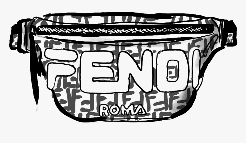 Transparent Fendi Logo Png - Fanny Pack, Png Download, Free Download