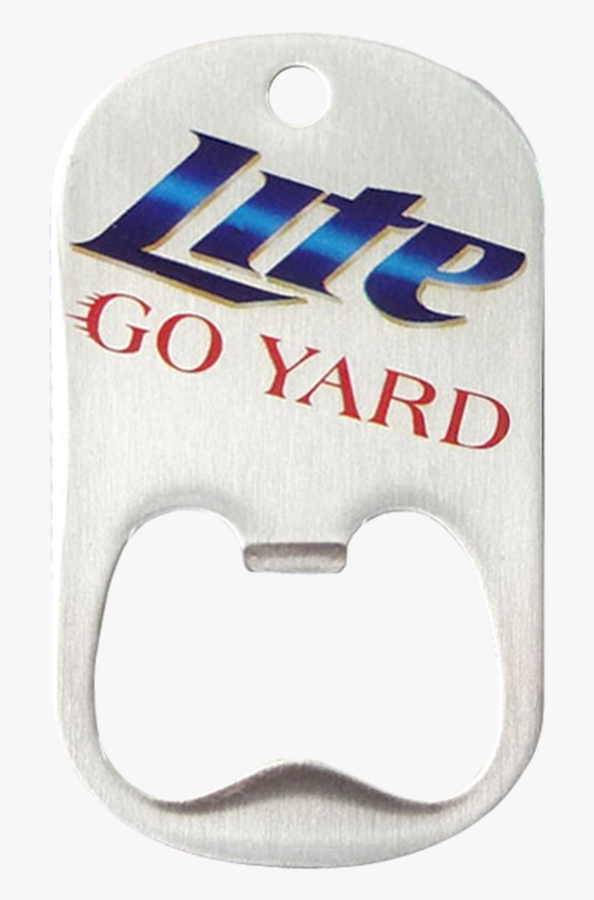 Bottle Opener On A Chain New Miller Lite Dog Tags - Blade, HD Png Download, Free Download