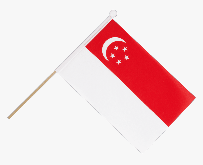 Hand Waving Flag Of Singapore Png, Transparent Png, Free Download