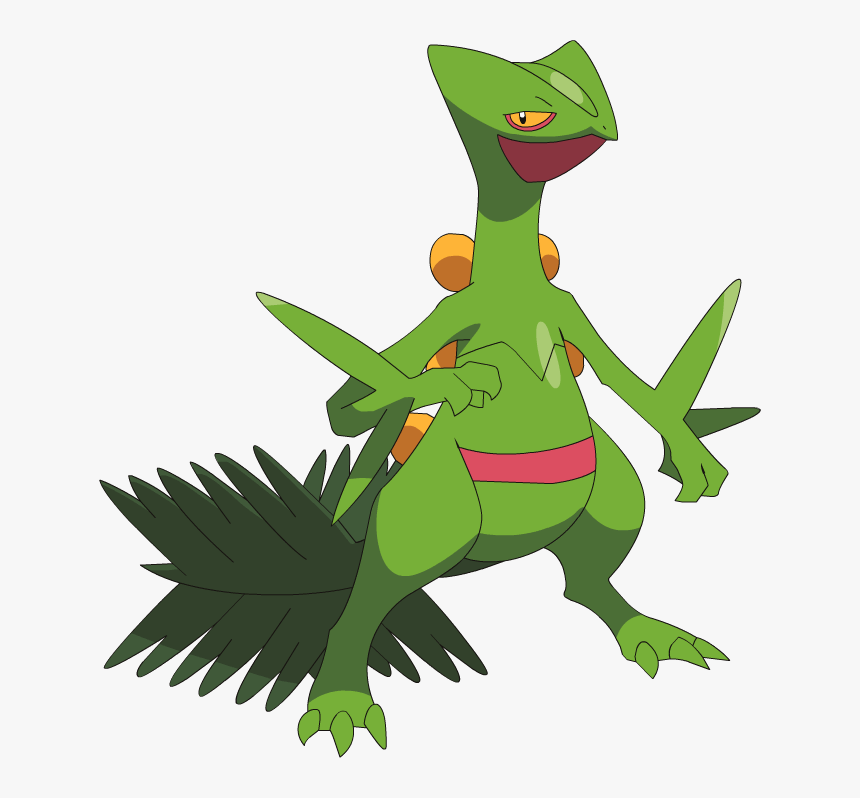 Pokemon Sceptile Png, Transparent Png, Free Download