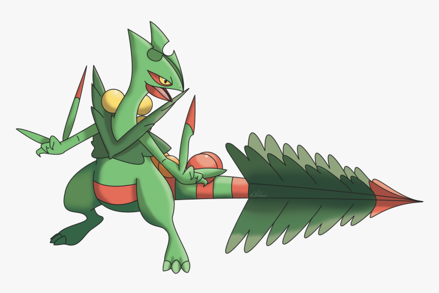 Transparent Sceptile Png - Imagenes De Sceptile Mega, Png Download, Free Download