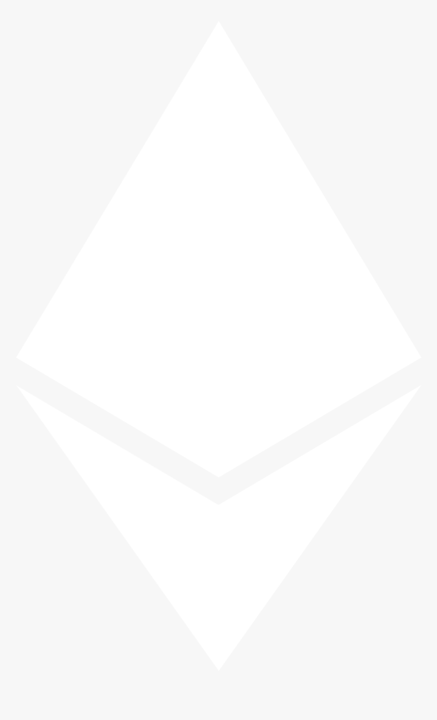Ethereum Icon Png White, Transparent Png, Free Download