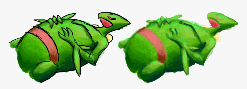 Fat Sceptile - Illustration, HD Png Download, Free Download