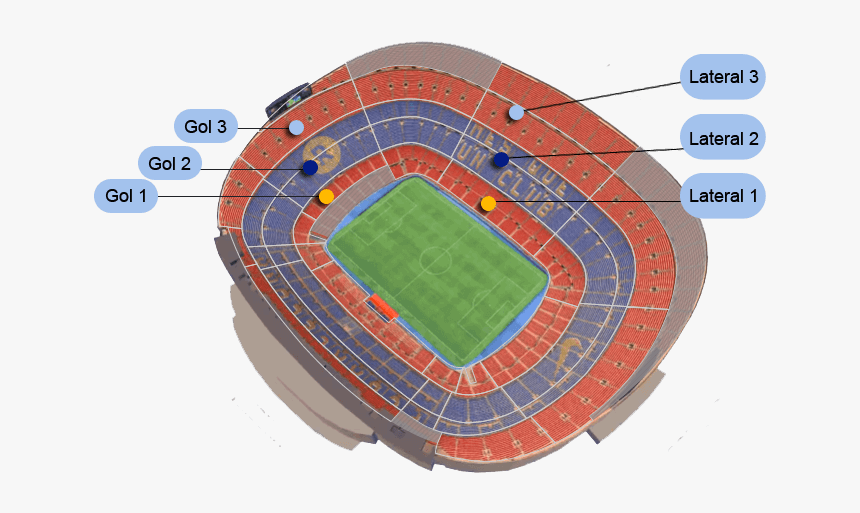 Where To Buy Fc Barcelona Tickets - Section Gol 1 Camp Nou, HD Png Download, Free Download
