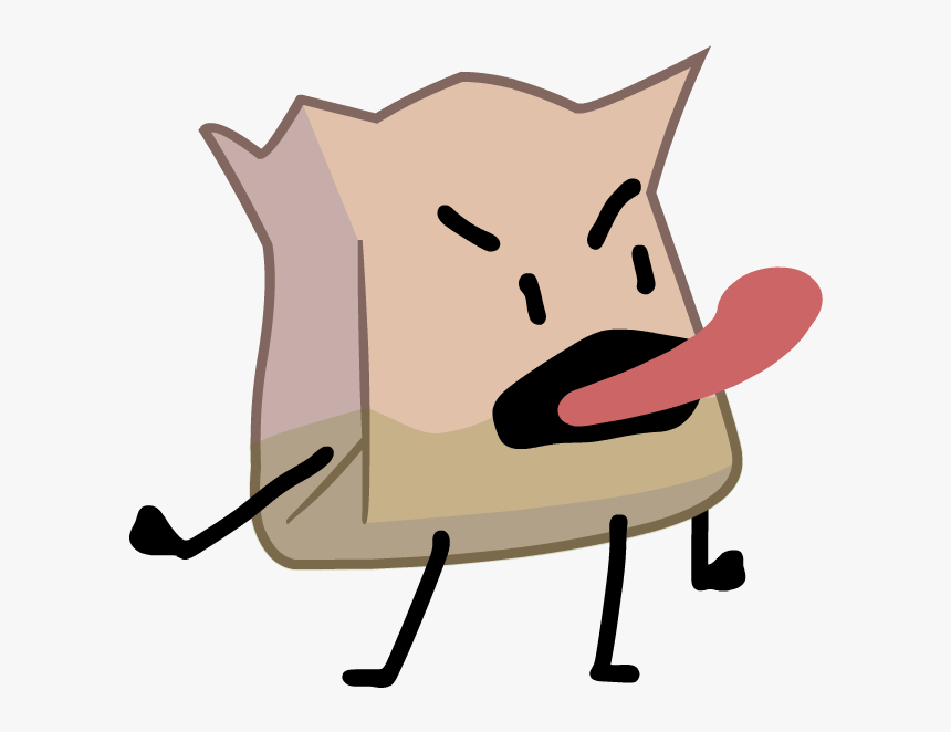 Barf Bag Lick - Barf Bag Bfb Png, Transparent Png, Free Download