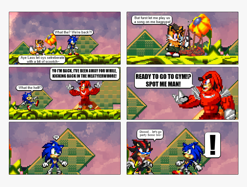 I Guess I Could Sing Sonic Boom If I Wasn"t So Drunk - Sonic The Comic Amy Rose, HD Png Download, Free Download