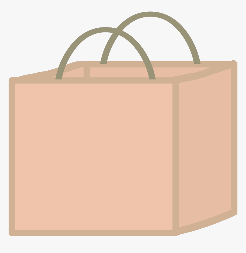 Paper Bag Body - Tote Bag, HD Png Download, Free Download