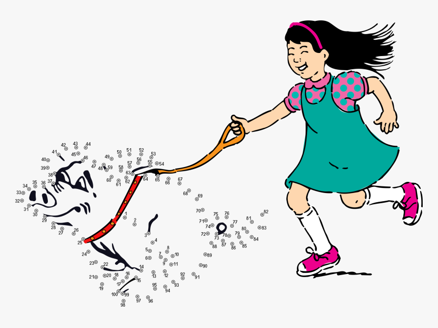 Connect The Dots - Take The Dog For A Walk, HD Png Download, Free Download