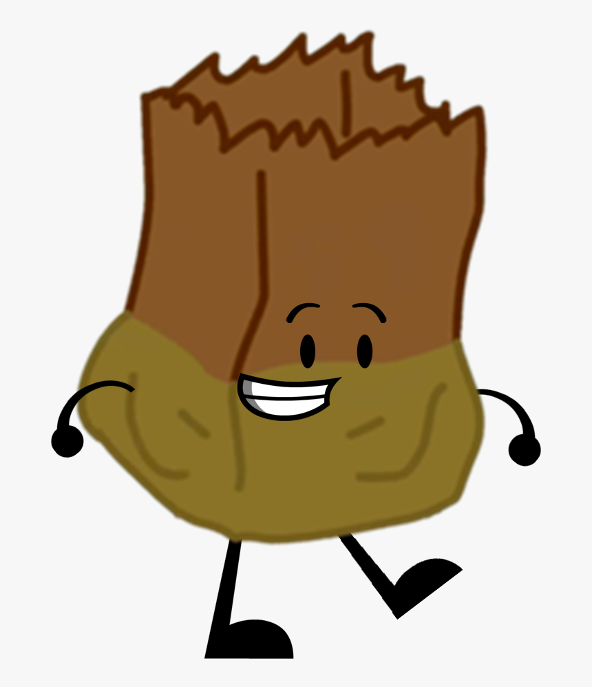 Barf Bag Pose - Old Barf Bag Bfdi, HD Png Download, Free Download