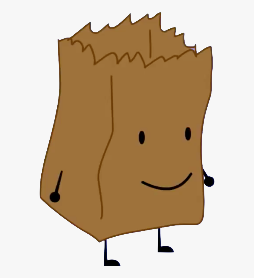 Bfdi 14 Barf Bag , Png Download - Bfdi Barf Bag Paper Bag, Transparent Png, Free Download