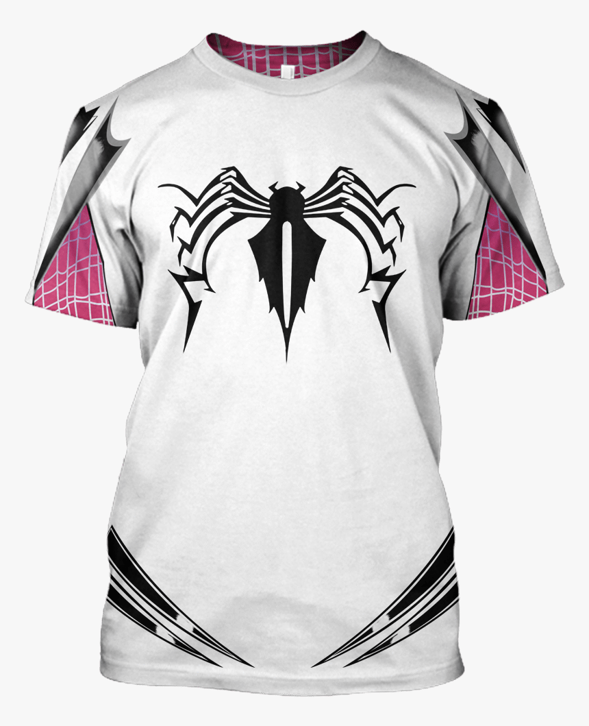 Gearhuman 3d Spider Man Gwen Stacy Custom T-shirt - Spider Woman Gwen Hoodie, HD Png Download, Free Download
