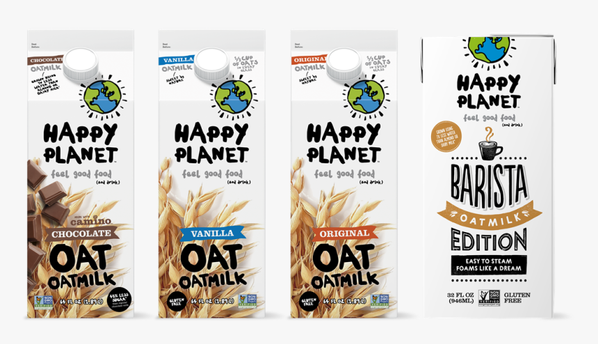 Happy Planet Oat Milk, HD Png Download, Free Download