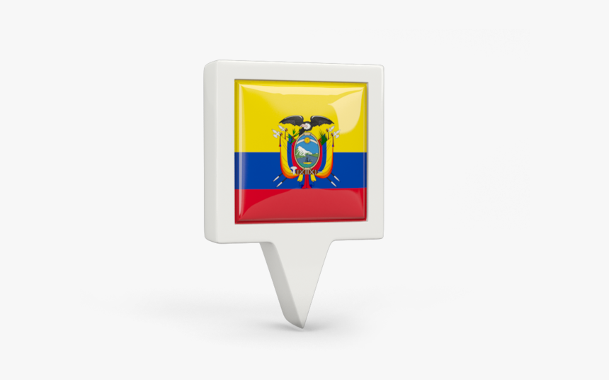 Square Pin Icon - Ecuador Pin, HD Png Download, Free Download
