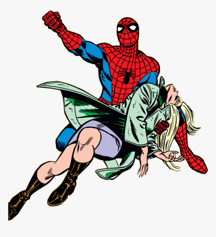 Spiderman Death Gwenstacy Dc Marvel Kill Greengoblin - Gwen Stacy Death, HD  Png Download - kindpng