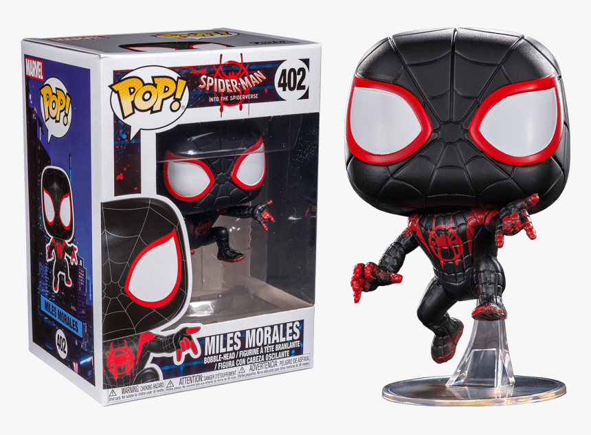 Into The Spider Verse - Funko Pop Spider Man Into The Spider Verse, HD Png Download, Free Download