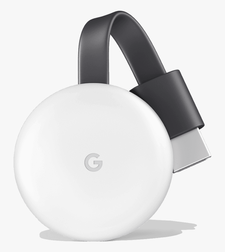 Google Chromecast 3rd Gen - Google Chromecast 3 White, HD Png Download, Free Download
