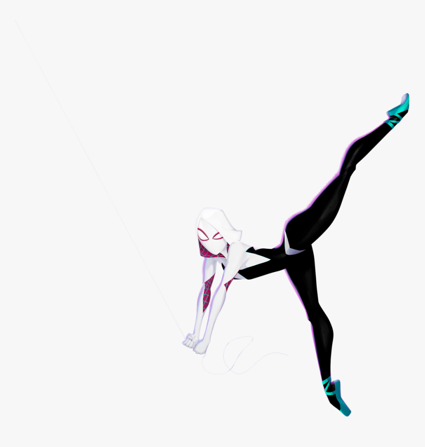 Spider Man Into The Spider Verse Gwen Png, Transparent Png, Free Download