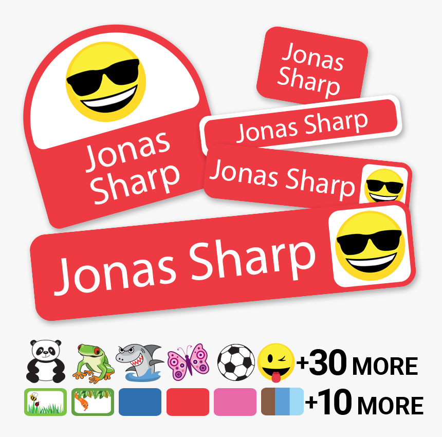 Emoji Labels For School For Kids, HD Png Download, Free Download