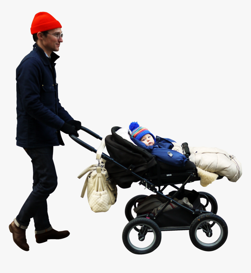 Walking Stroller Png Image - People Png Stroller, Transparent Png, Free Download