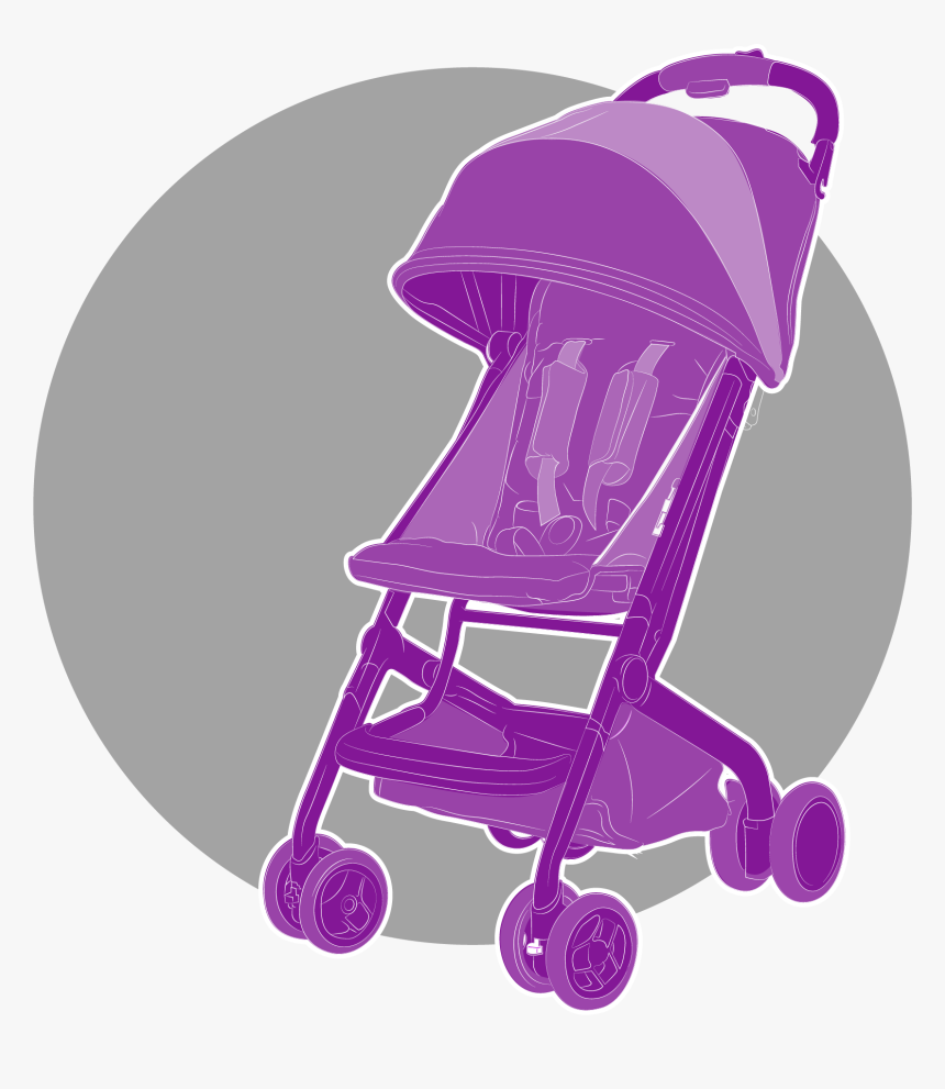 Buggies And Strollers - Baby Carriage, HD Png Download, Free Download