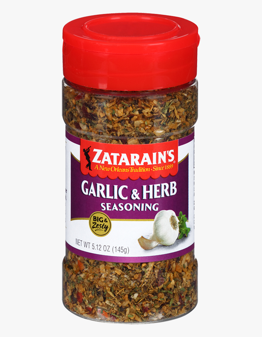 Big And Zesty Garlic Herb Creole Seasoning - Zatarain's Big & Zesty Blackened Creole Seasoning, HD Png Download, Free Download