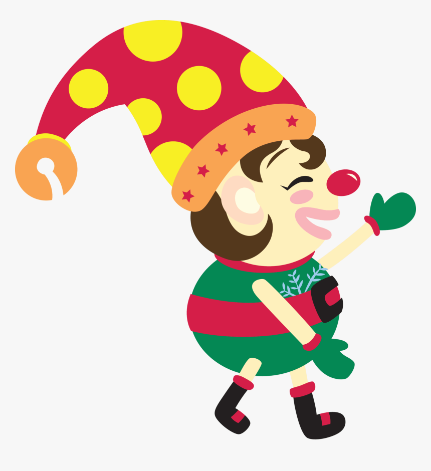 Christmas Elf Fake Tattoo, Christmas Elf Temporary - Cartoon, HD Png Download, Free Download