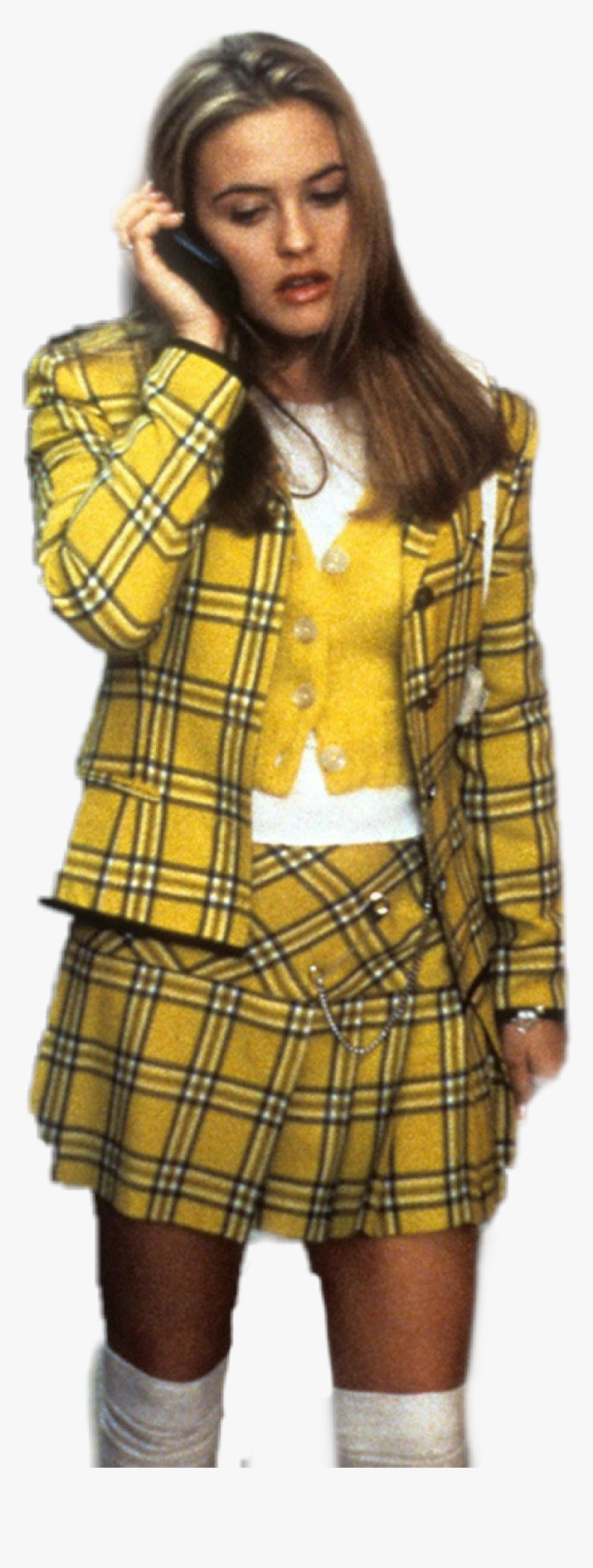 #cherhorowitz #aliciasilverstone #clueless #movies - Cher Clueless Outfits, HD Png Download, Free Download