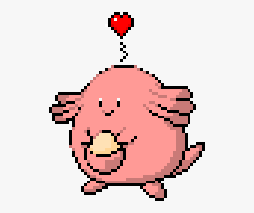 Transparent Chansey Png - Chansey Minecraft Pixel Art, Png Download, Free Download