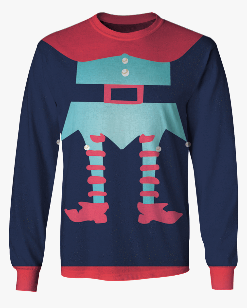 Gearhuman 3d Christmas Elf Santa Claus Helper Custom - Sweater, HD Png Download, Free Download