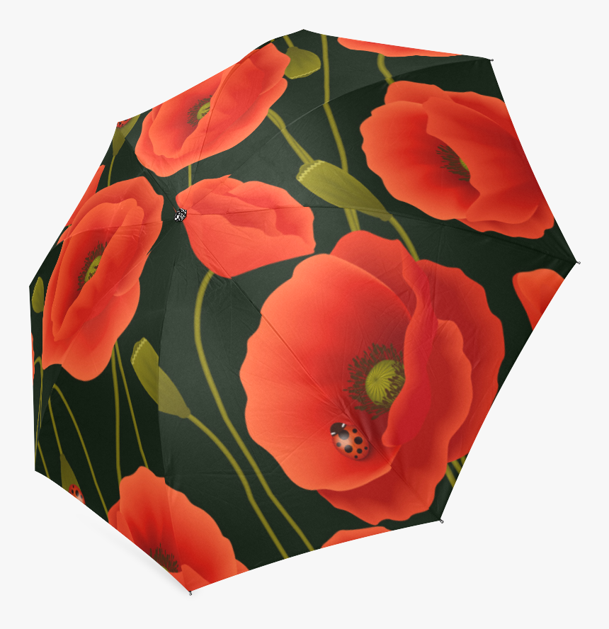 Interestprint Stylish Poppies Poppy Flower Foldable - Corn Poppy, HD Png Download, Free Download