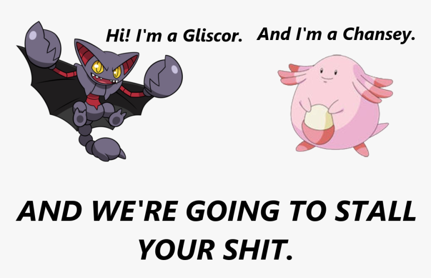 Hi I"m A Gliscor - Chansey Pokemon, HD Png Download, Free Download