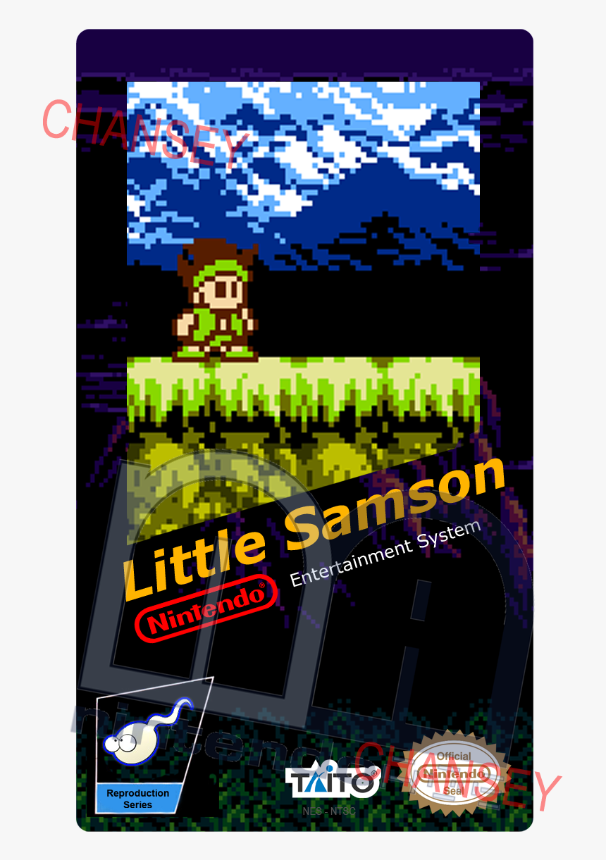 Little Samson Nes Screen Shots Png - Nes Label Art, Transparent Png, Free Download