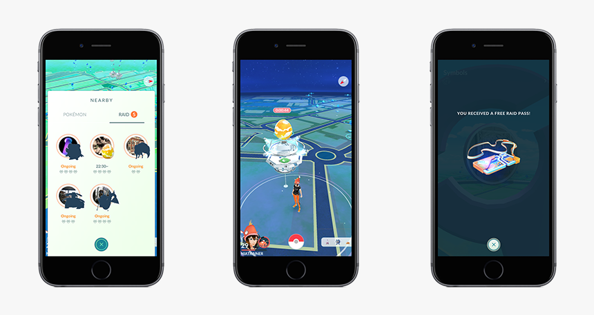 Pokemon Go Raid System, HD Png Download, Free Download