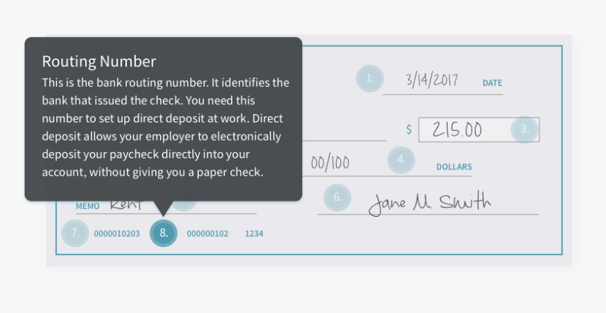 Routing Number - Numero De Transito Interbancario, HD Png Download, Free Download