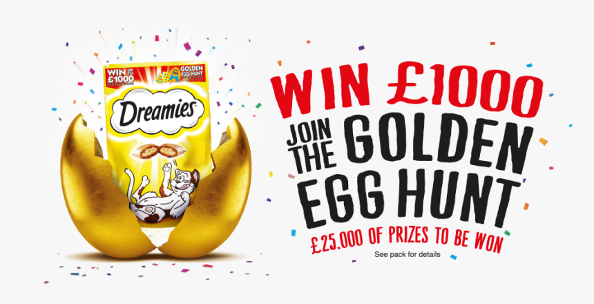 Win £1000 Join The Golden Egg Hunt £25,000 Of Prizes - Poster, HD Png Download, Free Download