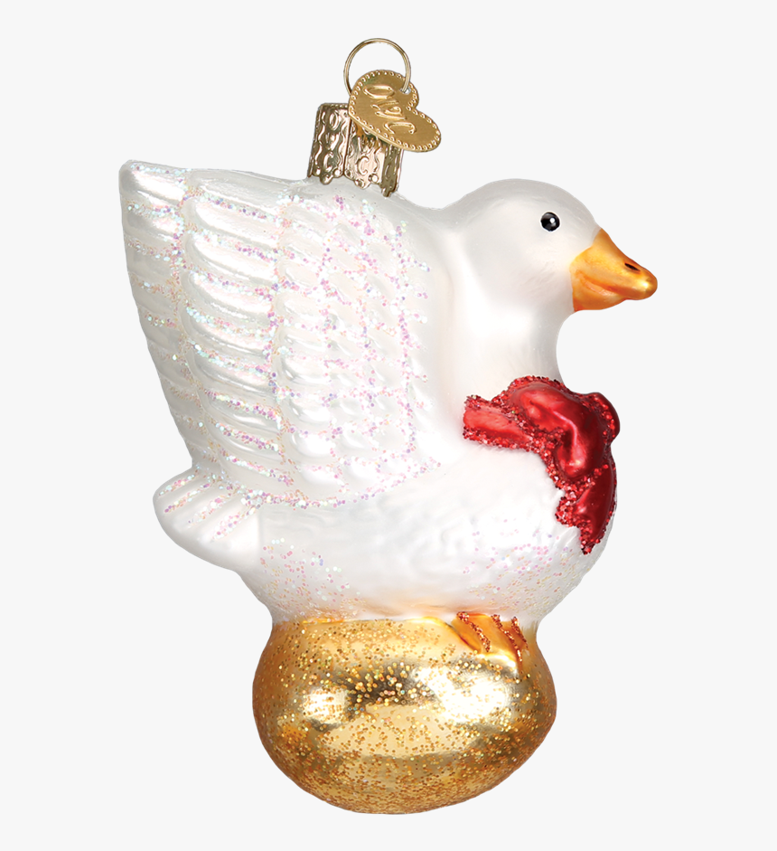 Old World Christmas Golden Goose Ornament - Golden Egg Ornament, HD Png Download, Free Download