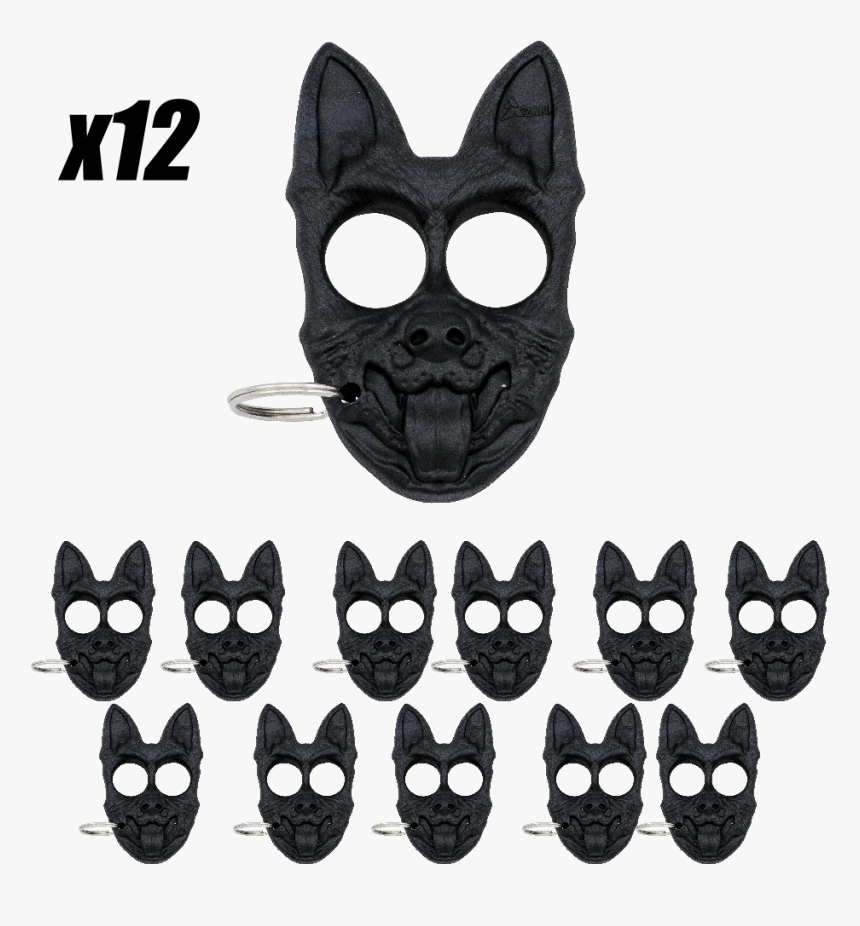 Public Safety K-9 Personal Protection Keychain - Mask, HD Png Download, Free Download