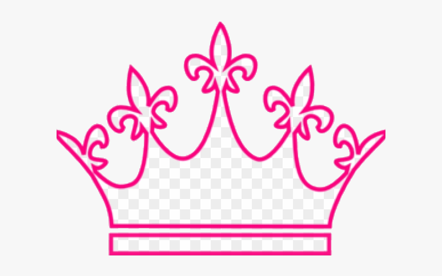 Queen Crown Clipart The Of Drawing Transparent Png - Transparent Background Princess Crown Clipart, Png Download, Free Download