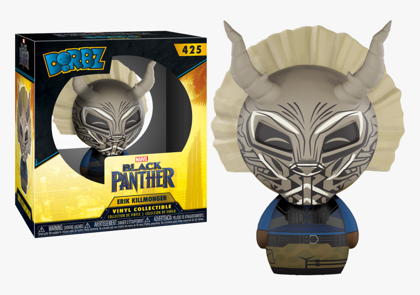 Erik Killmonger Funko Dorbz, HD Png Download, Free Download