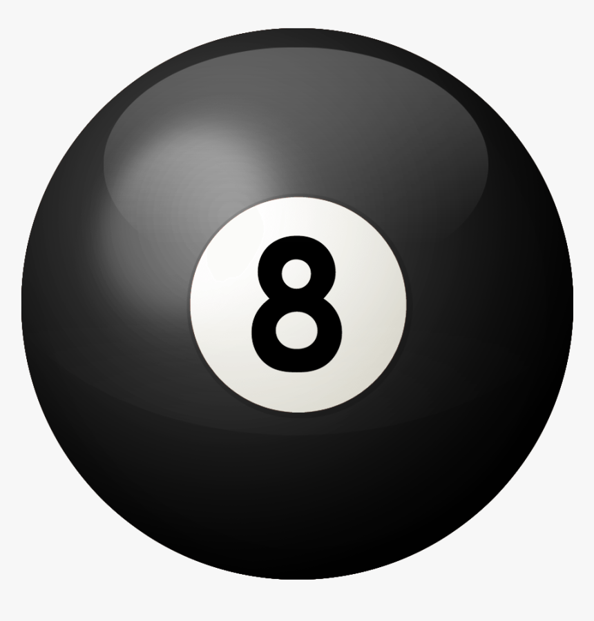 Eight Ball Png - 8 Ball, Transparent Png, Free Download