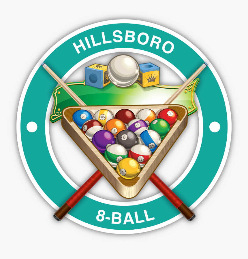 Hillsboro Independent Pool League - Pool League Logos, HD Png Download, Free Download