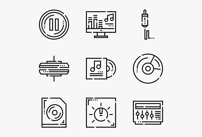 Music - Vector Computer Icon Png, Transparent Png, Free Download