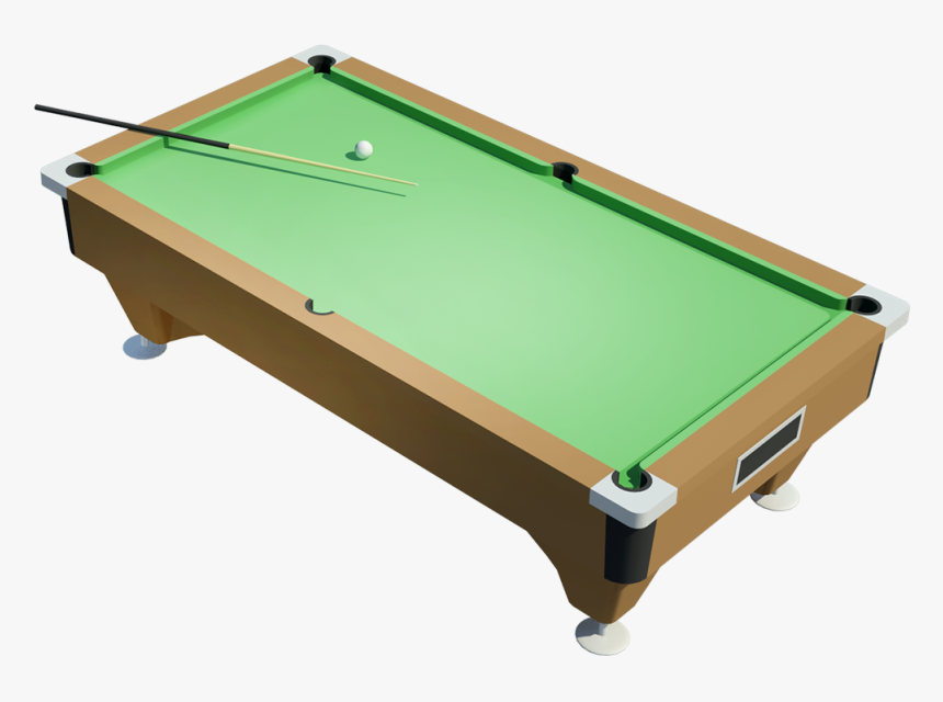 Pool Table - Mesa De Billar Revit, HD Png Download, Free Download