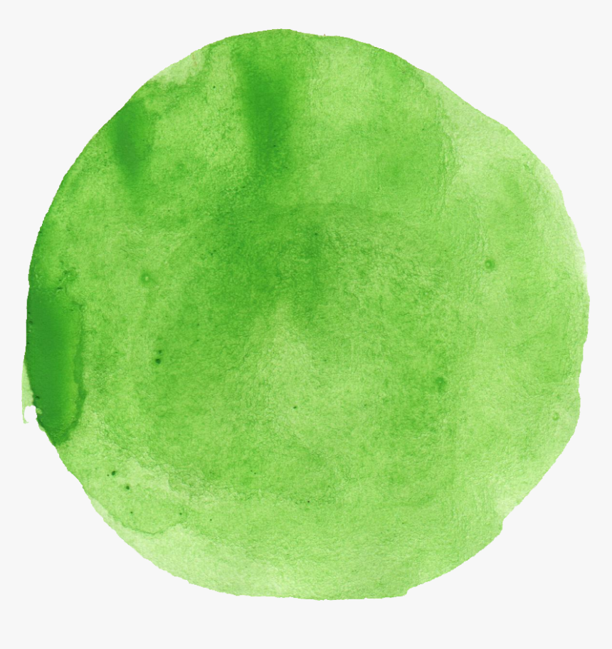 Green Watercolor Circle Transparent , Png Download - Green Watercolor Circle Png, Png Download, Free Download